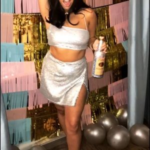 White fox boutique set